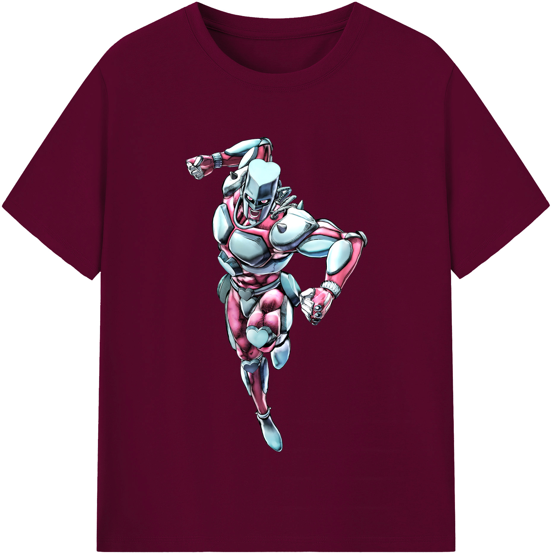 （画像用） ジョジョの奇妙な冒険 ひがしかた じょうすけ JoJo's Bizarre Adventure Higashikata Josuke レディースカジュアルプリントTシャツ（綿100％）